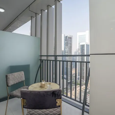 Zada Tower 1Br In Business Bay Near Metro & Burj Khalifa Dubai - Escape 24 Holiday Homes Esterno foto